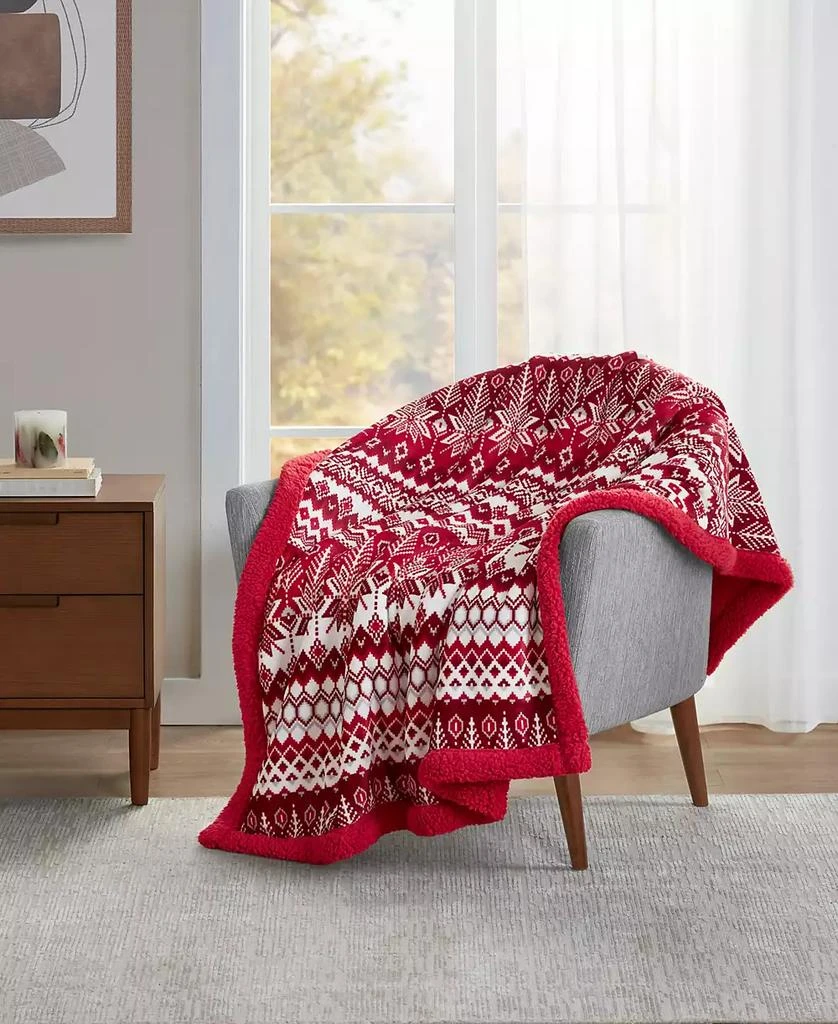 Martha Stewart Cozy Plush Throw, 50" x 60", Exclusively at Macy’s 2