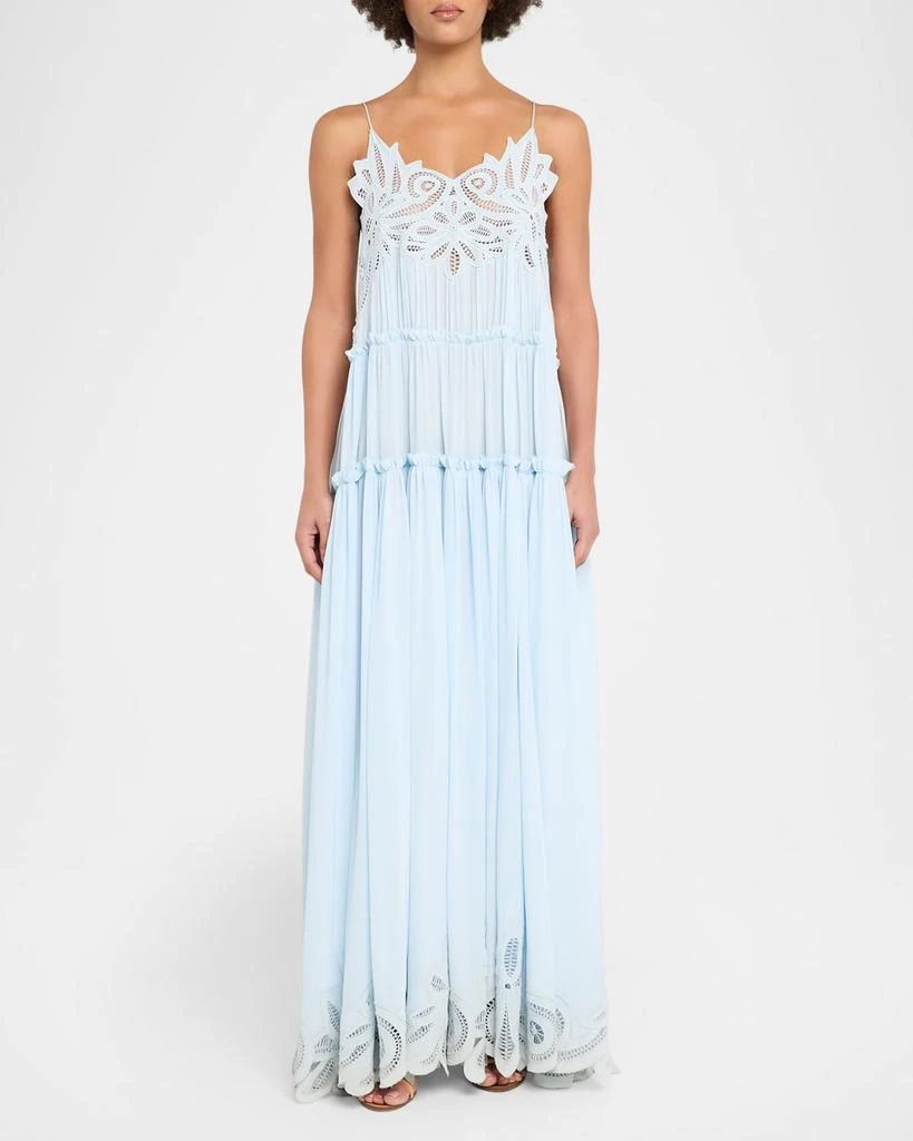 Ulla Johnson Filippa Embroidered Silk Gown 2