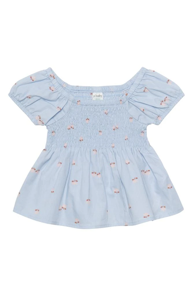 PL Baby by Petit Lem Flower Tunic, Shorts & Headband Set 3
