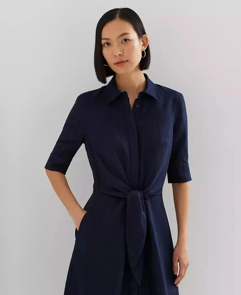 Ralph Lauren Women's 100% Linen Shirtdress 3