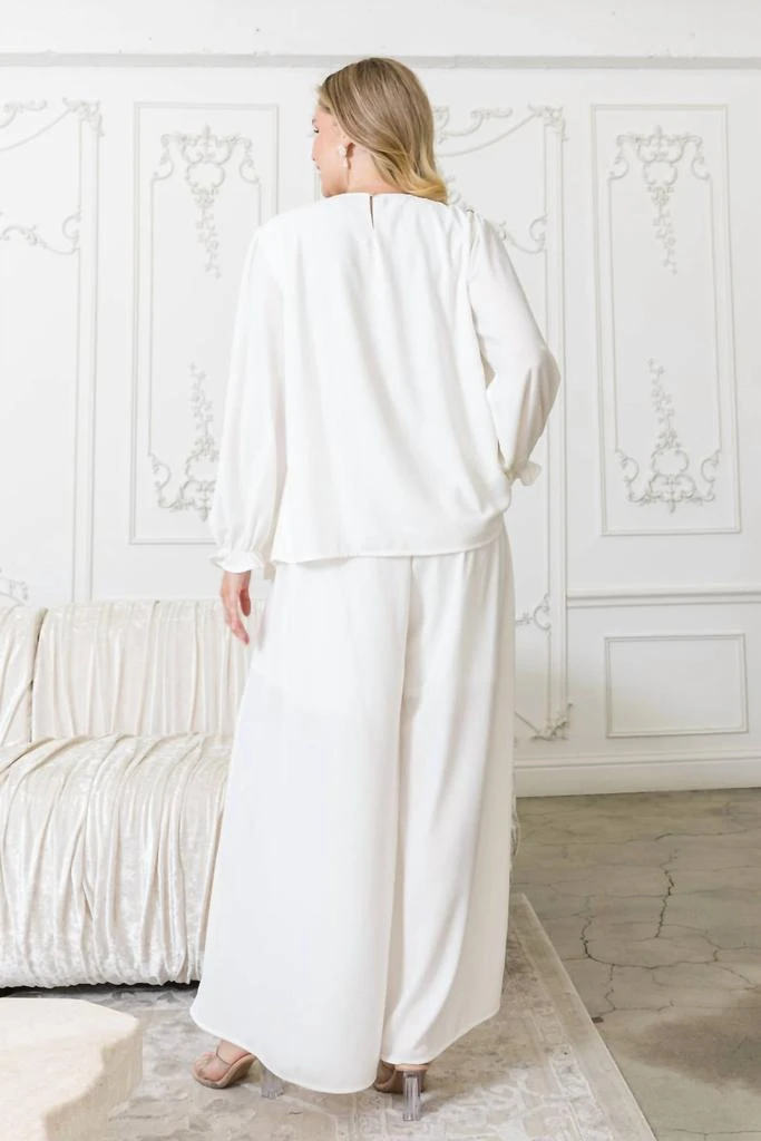 Joh Joh - Jackie Pleated 2 Piece Pant Set 3