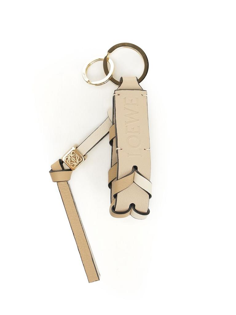 キーホルダー・キーリング Loewe Bold Logo Keyring Loewe Loewe Bold Logo Plaque Keyring - Free Shipping