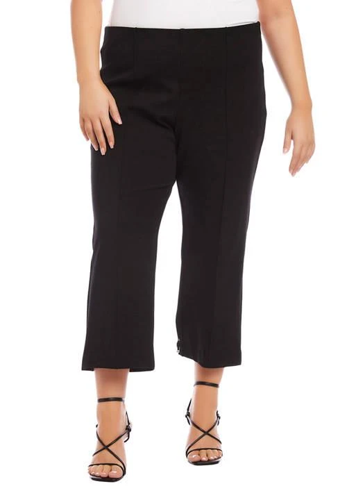 Karen Kane Kane Plus Size Cropped Pintuck Pants 1