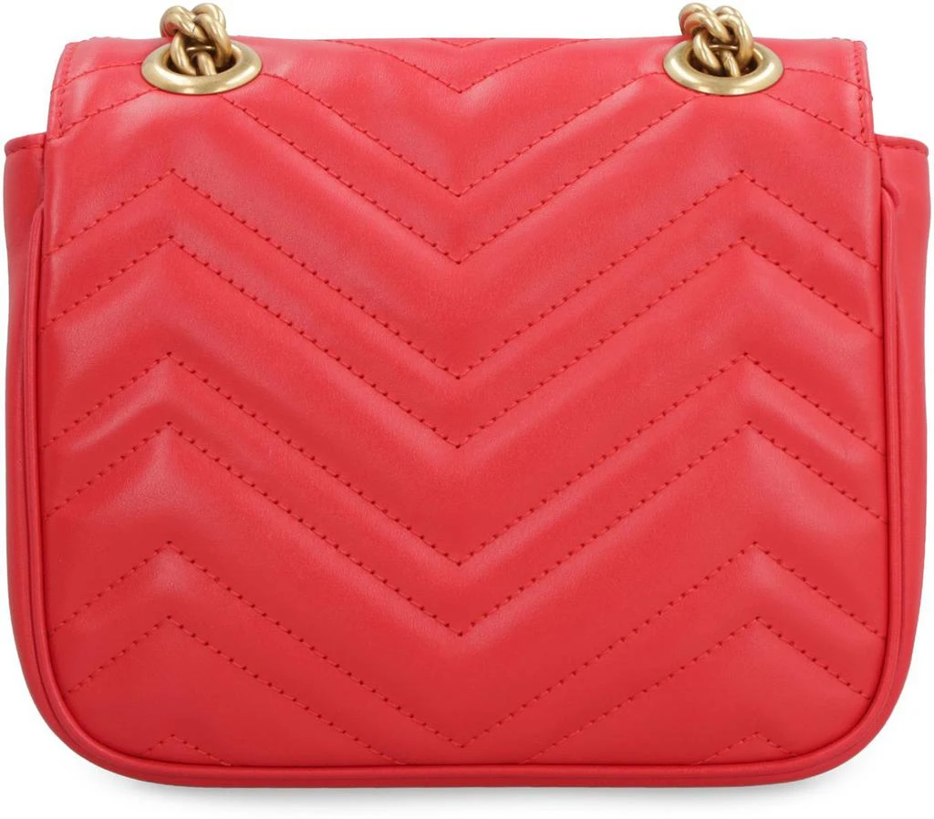 Gucci Gucci Gg Marmont Mini Leather Shoulder Bag 4