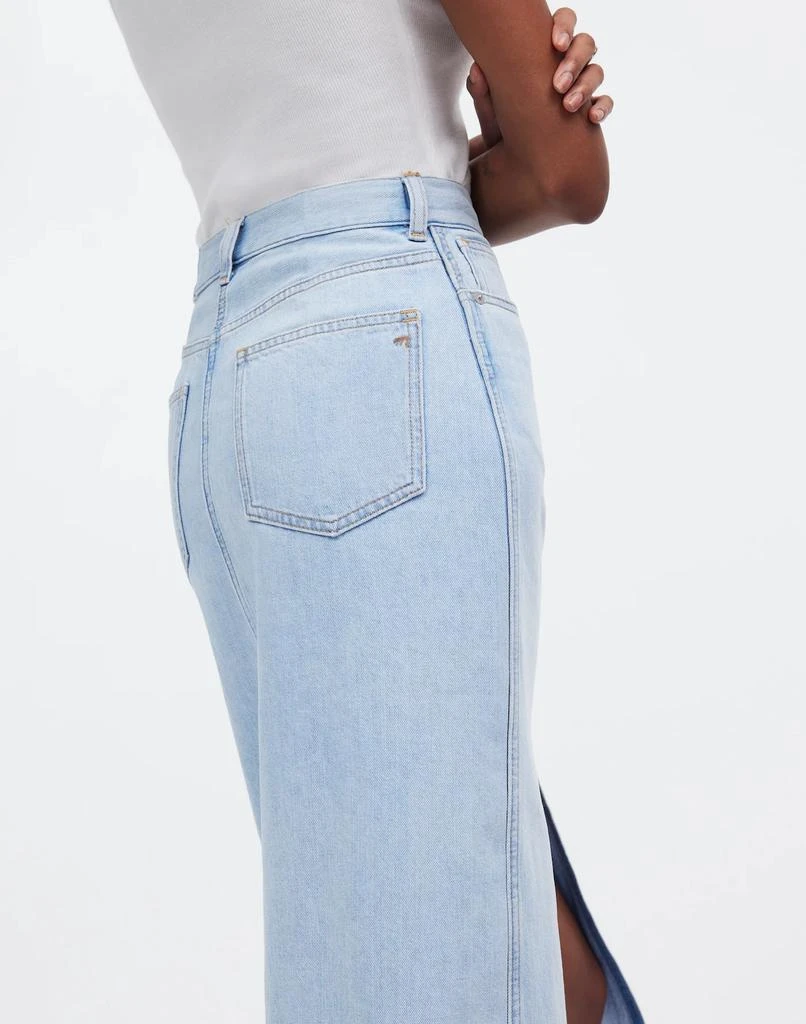 Madewell The Rilee Denim Midi Skirt 5