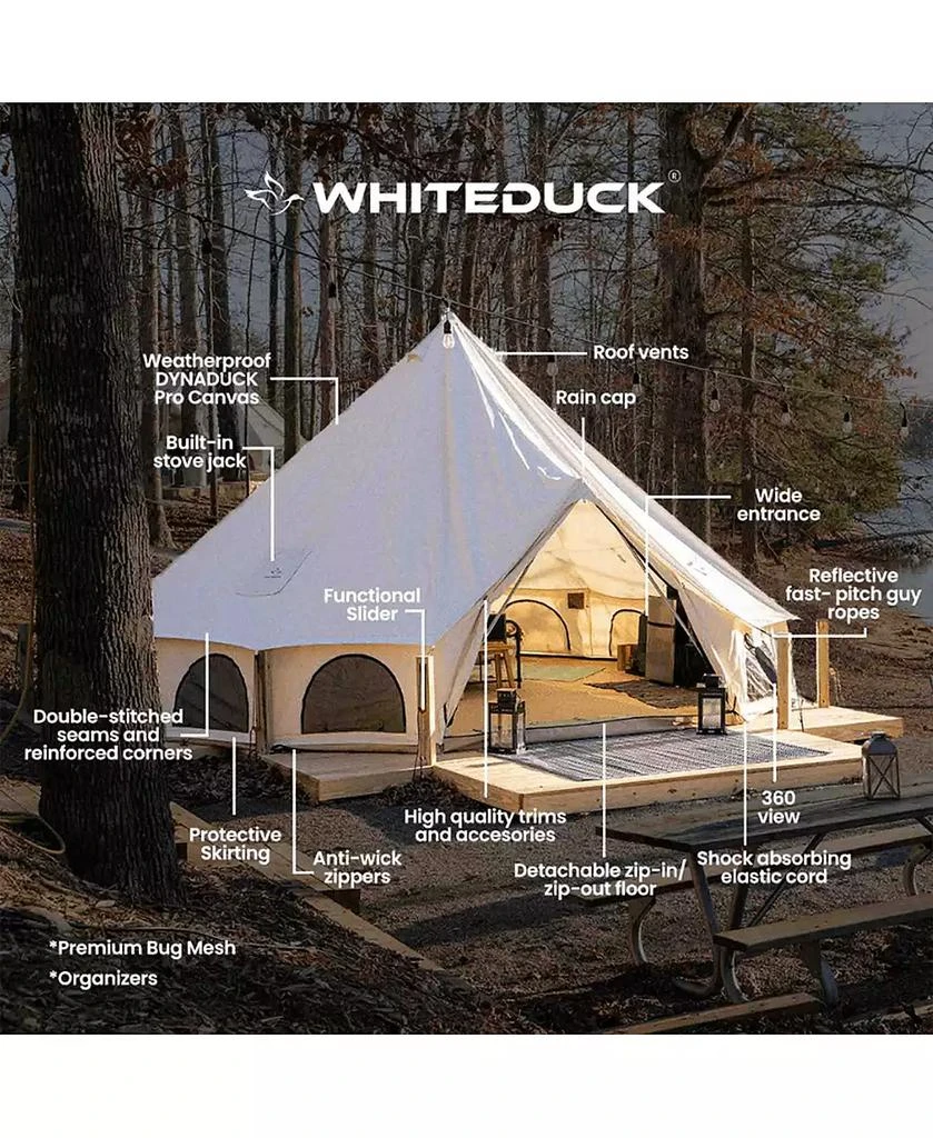 Whiteduck Outdoors Avalon Bell Tent - 20' (Water Repellent) 3