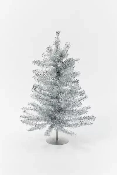 Urban Outfitters Mini 18” Tinsel Tree 1