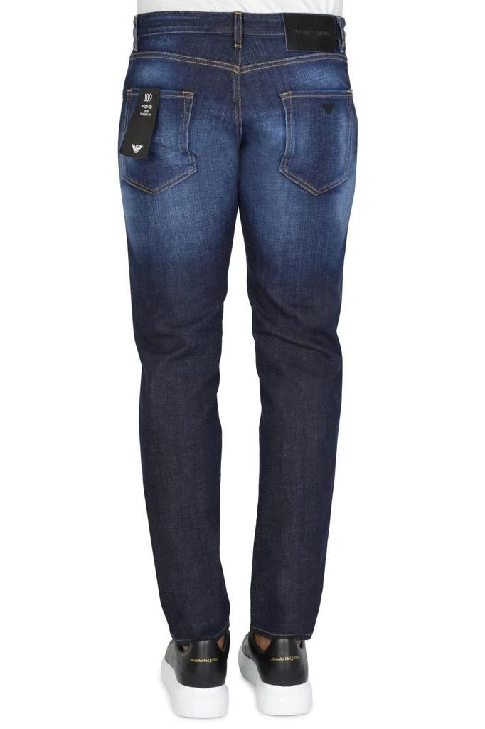 Emporio Armani J09 Fit Distressed Jeans 2