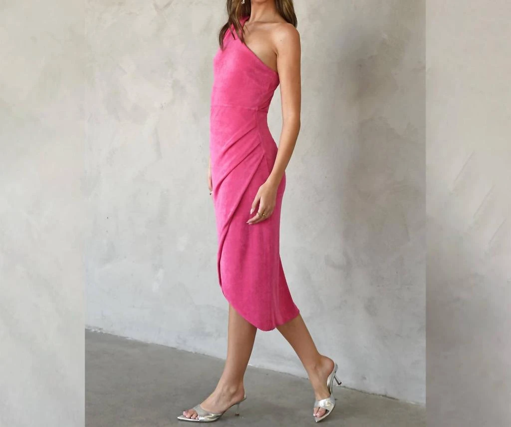 Adelyn Rae Adelyn Rae - Nelly One Shoulder Knit Dress 4