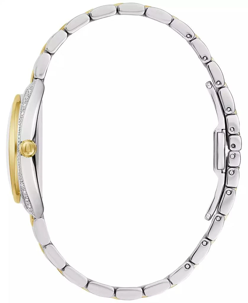 Bulova Women's Classic Two Tone Stainless Steel Bracelet Watch 30mm, A Macy's Exclusive Style 2