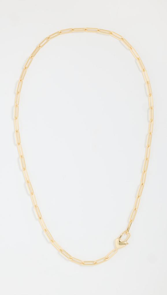 Gorjana Heart Padlock Necklace