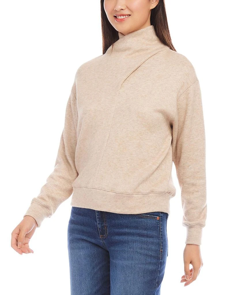 Karen Kane Faux Wrap Turtleneck Sweater 3