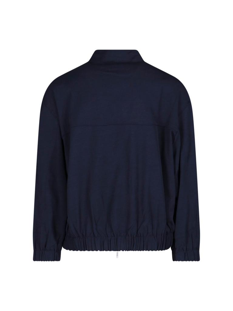 Studio Nicholson Studio Nicholson Kita Long Sleeved Zip-Up Jacket
