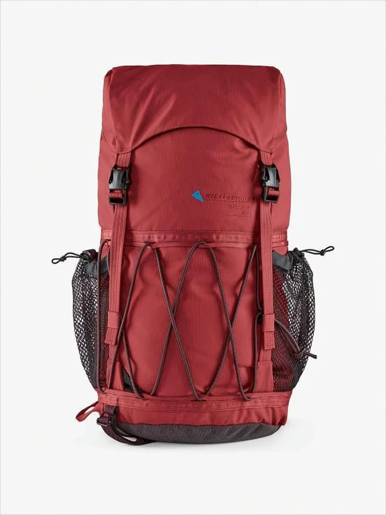 Klattermusen Red Polyamide Backpack with Mesh Side Pockets