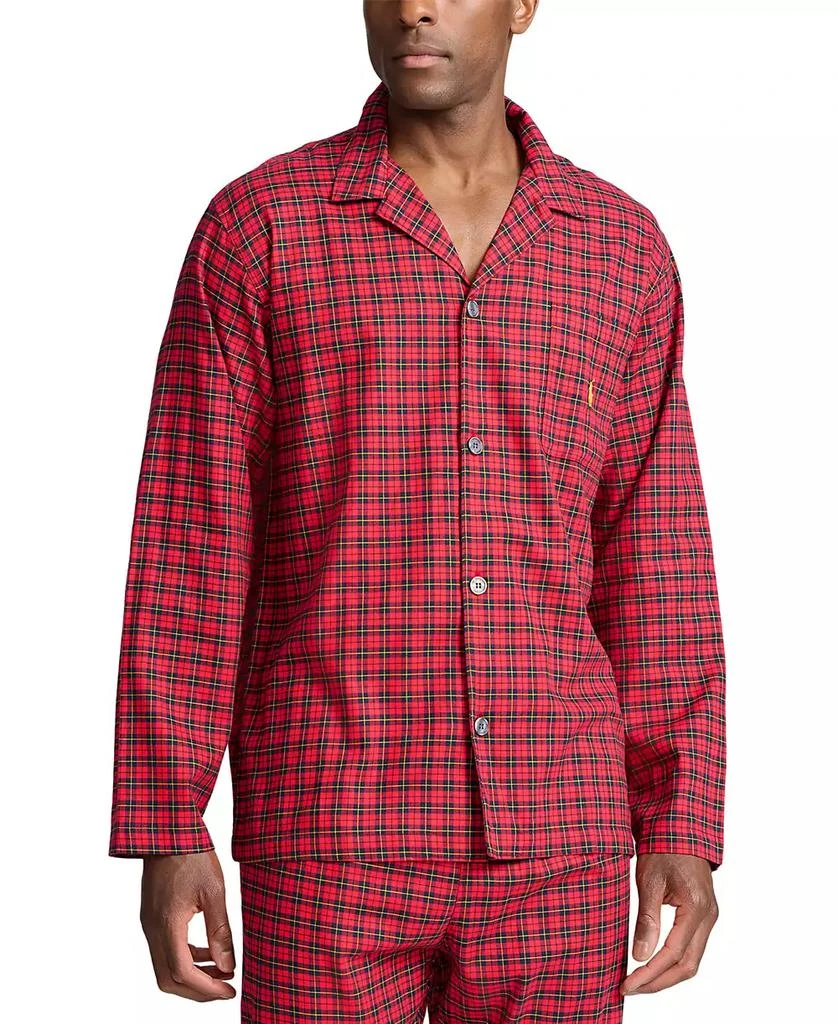 Polo Ralph Lauren Men's 2-Pc. Plaid Flannel Pajamas Set 1