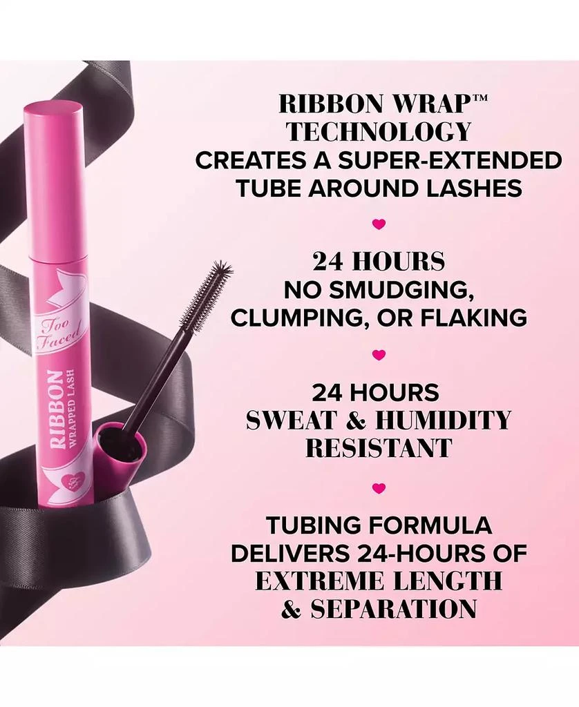 Too Faced Ribbon Wrapped Lash Tubing Mascara 10