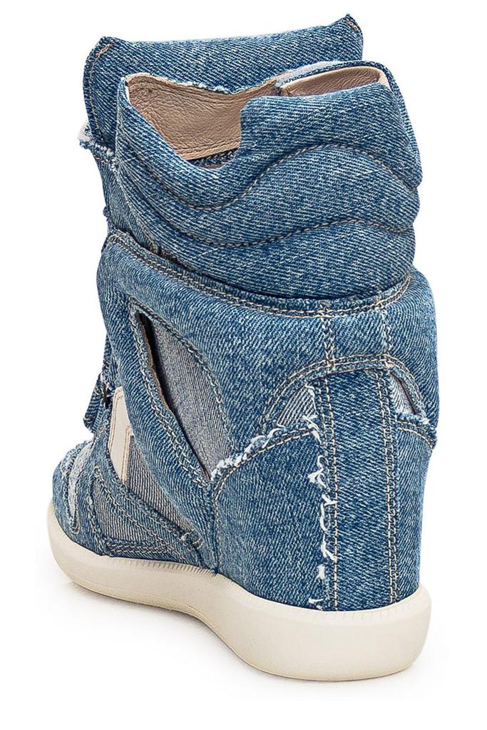 Isabel Marant Isabel Marant Bekett Wedge Heel Denim Sneakers
