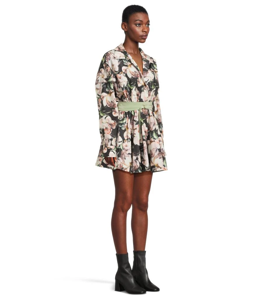 Norma Kamali Super Oversized Boyfriend NK Shirt Flared Mini Dress 2