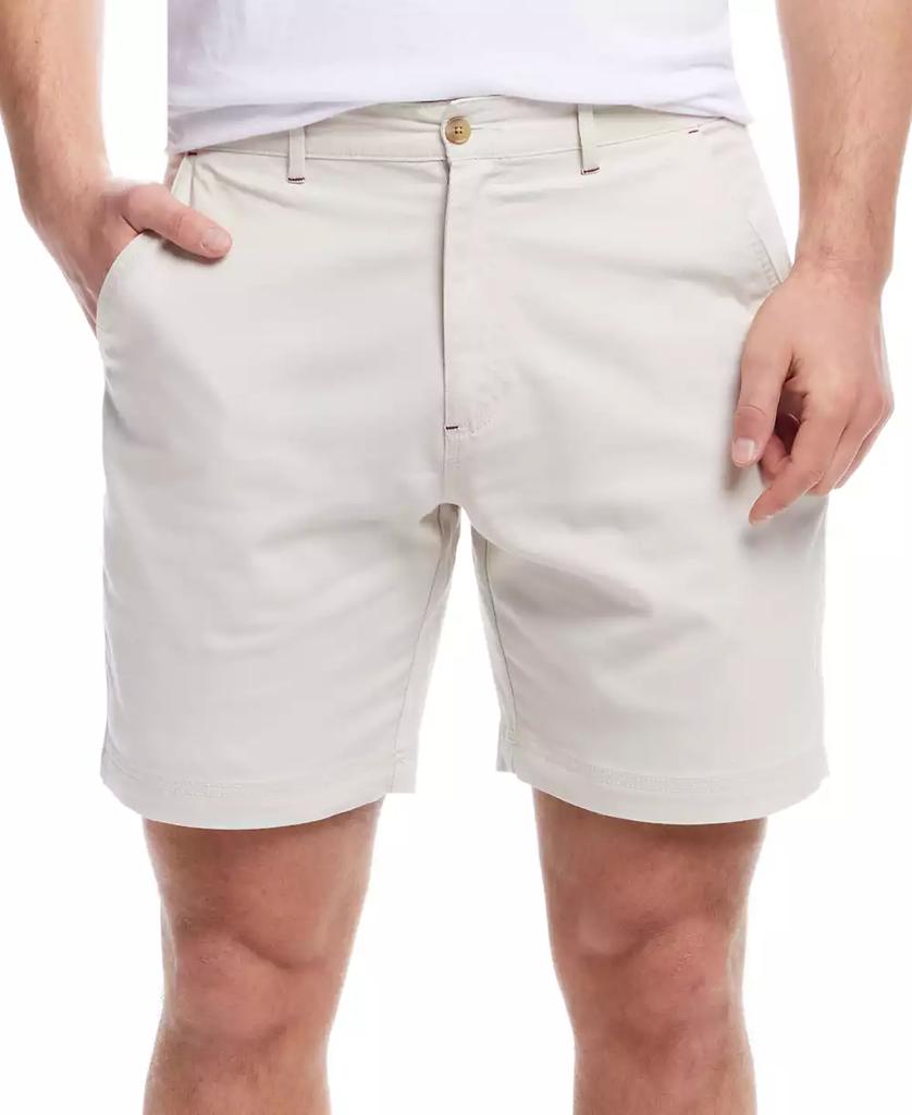Weatherproof Vintage Men's Regular-Fit Stretch Twill 8" Shorts