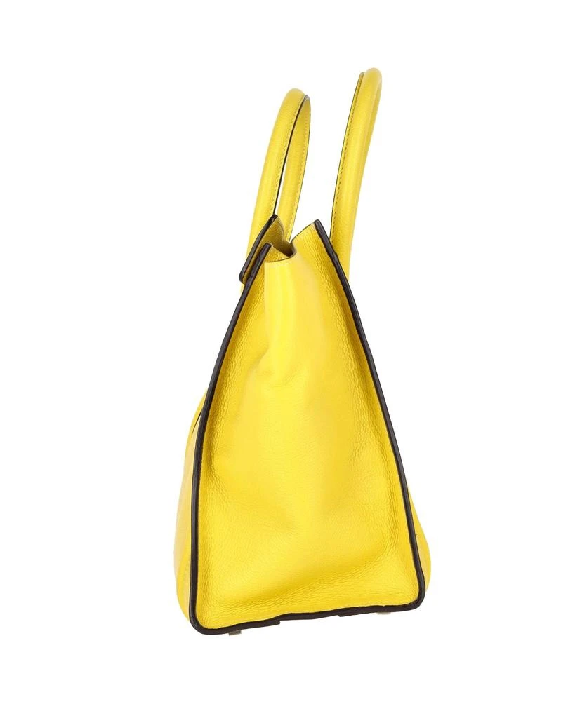 Celine Celine Mini Luggage Tote Bag in Yellow Calfskin Leather 4