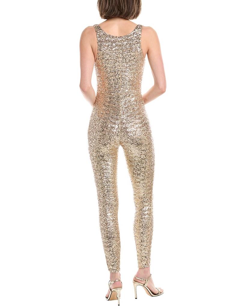 ELISABETTA FRANCHI Tuta Donna Sequin Jumpsuit