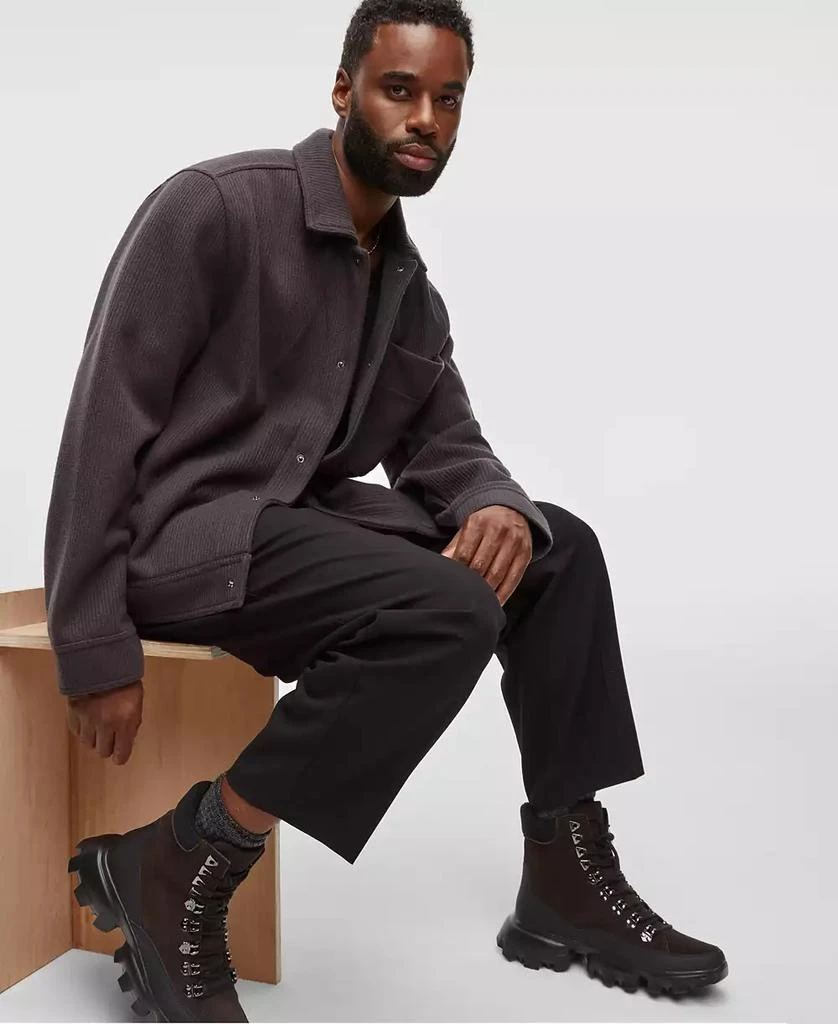Mode of One Men's Long-Sleeve Knit Trucker Jacket, Exclusively at Macy's 1