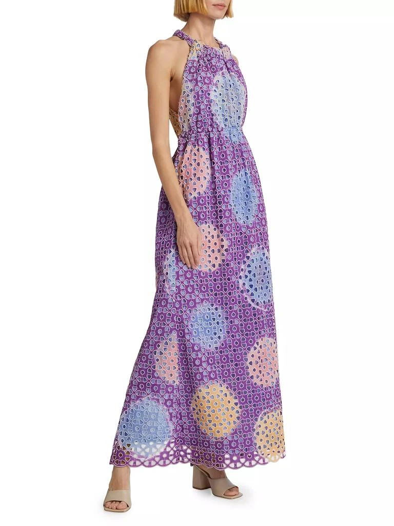 Busayo Oye Eyelet Cotton Maxi Dress 3