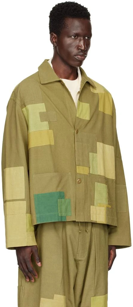 Story mfg. Khaki Short On Time Jacket 2