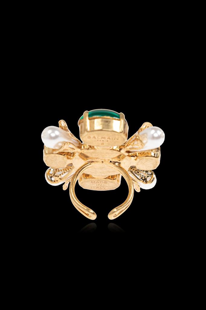 Balmain Balmain Shimmering Embellished Ring