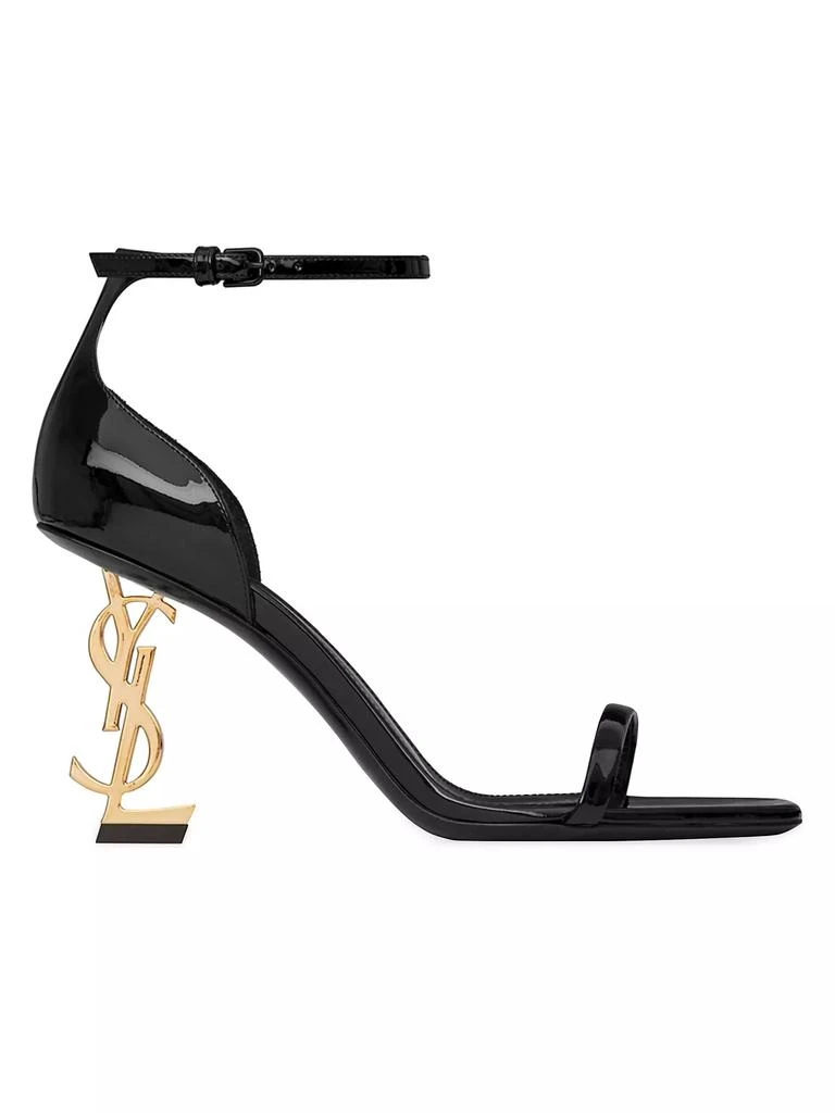 Yves Saint Laurent Opyum Sandals In Patent Leather 1