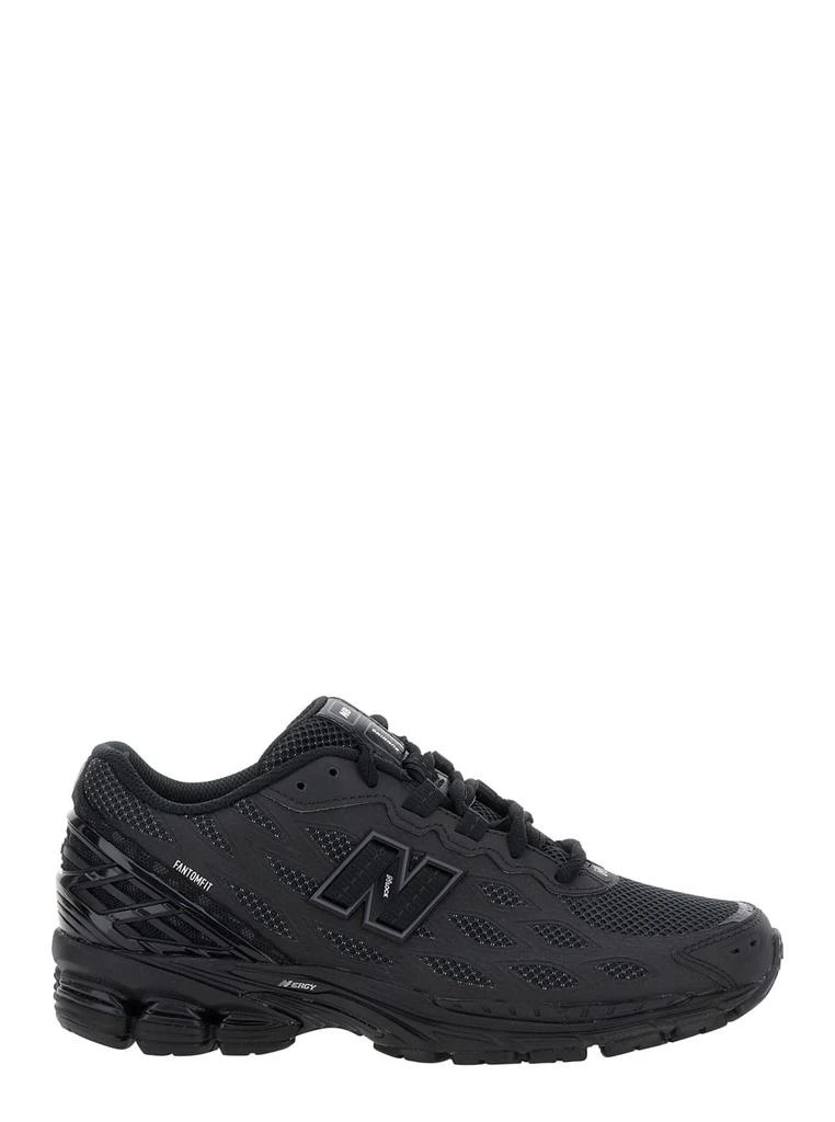New Balance 1906 Black Sneaker With Mesh Design And Side Logo In Tech Fabric Unisex 1