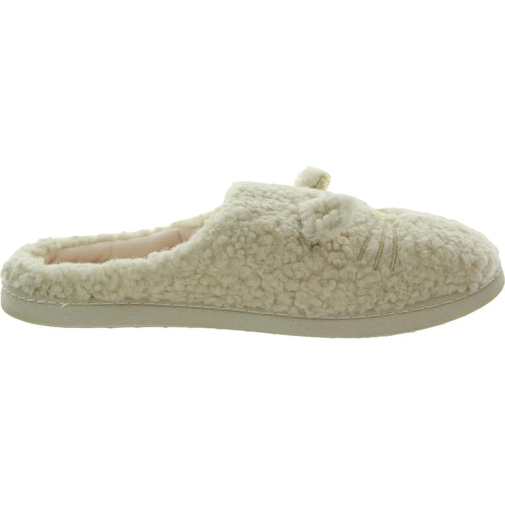 Kensie Critter Clog Slippers Womens Faux Fur Memory Foam Slippers Slide Slippers 4