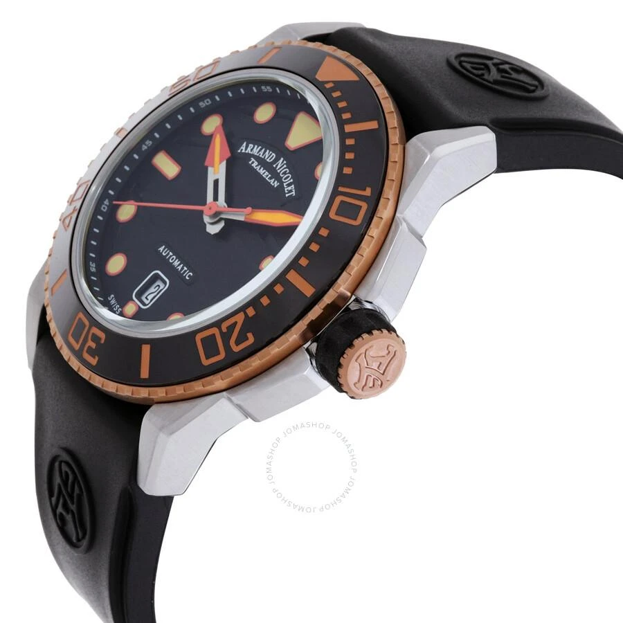 Armand Nicolet JSH Automatic Black Dial Men's Watch A480PSN-NO-GG4710N 2