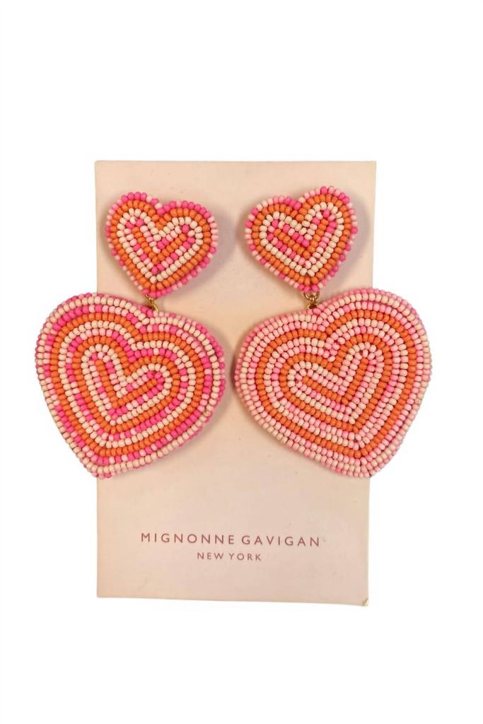 Mignonne Gavigan Mignonne Gavigan - Women's Vivi Heart Drop Earrings