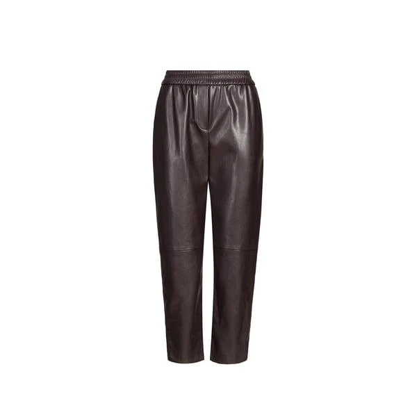 Suncoo Straight faux leather pants