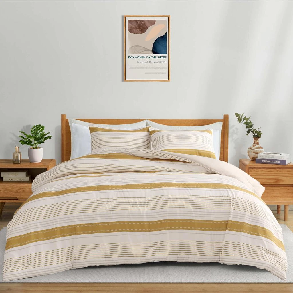 Peace Nest All Season Printed Down Alternative Comforter Sets 10