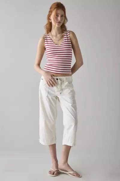 BDG BDG Too Perfect V-Neck Cropped Tank Top 3