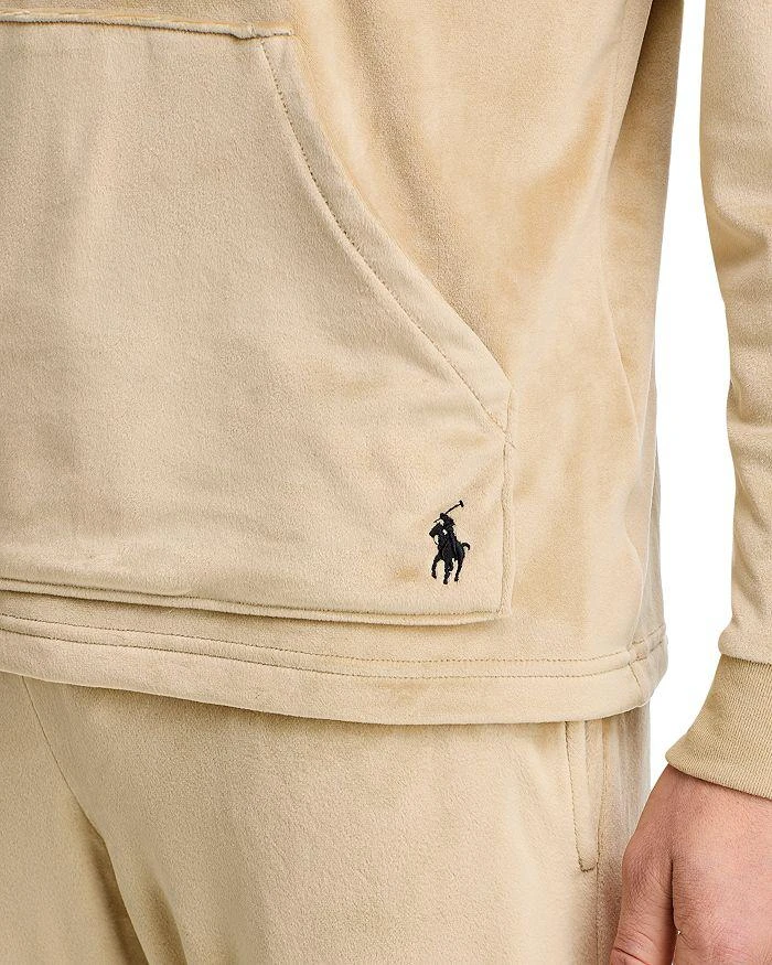 Ralph Lauren Plush Velour Sleep Hoodie 4