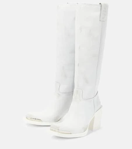 Miu Miu Knee-high leather boots 5
