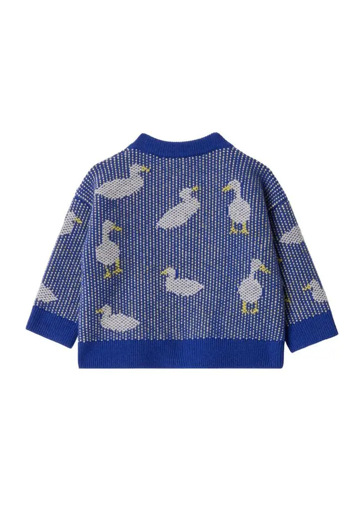 Burberry Duck wool cashmere blend two-piece baby gift set 6