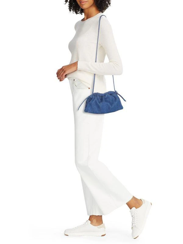 Mansur Gavriel Mini Cloud Denim Clutch 2