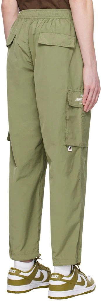 AAPE by A Bathing Ape Khaki Drawstring Cargo Pants 3