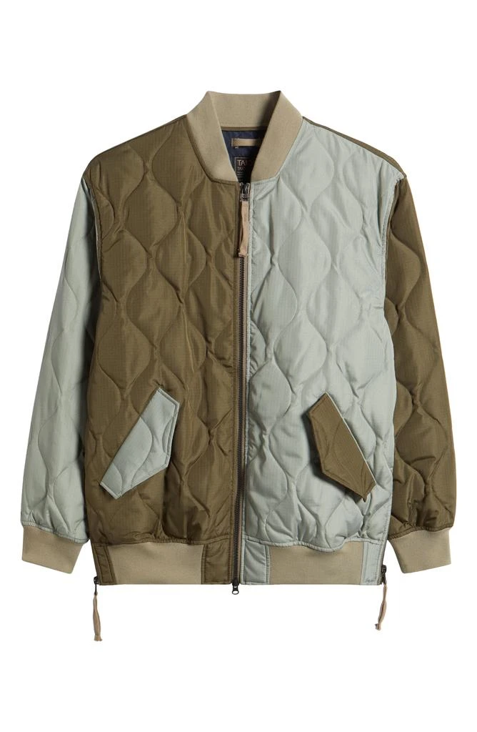 Taion Military MA-1 Quilted Colorblock 800 Fill Power Down 6