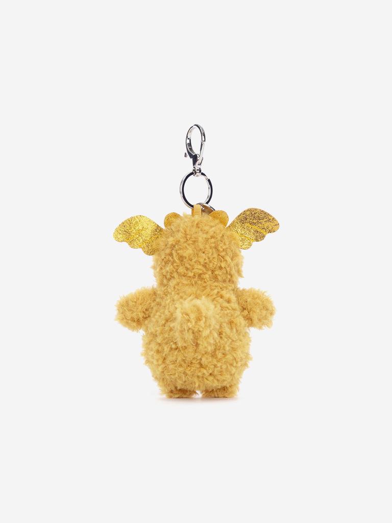 Jellycat Little Dragon Bag Charm in Yellow (16cm)