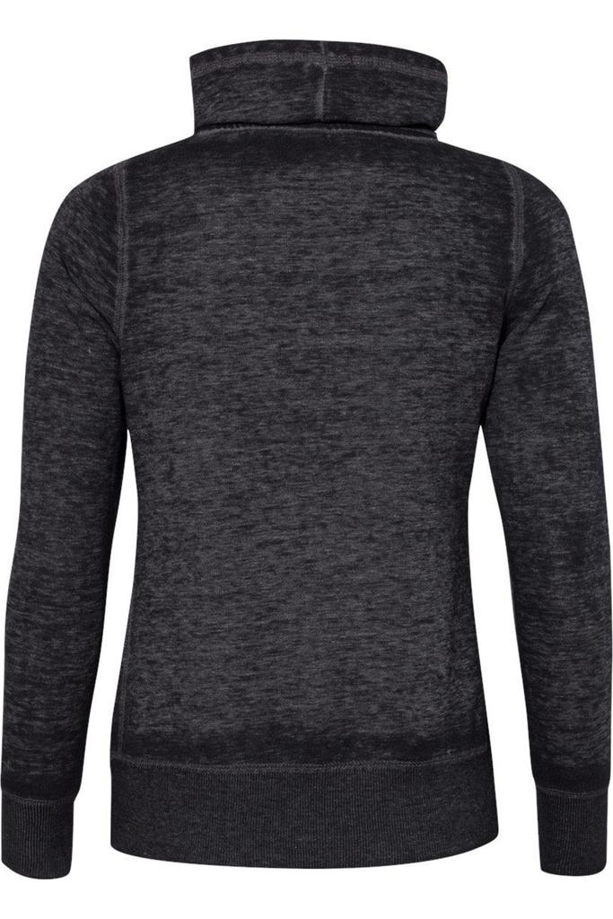 J America Womens Zen Fleece Cowl Neck Sweatshirt