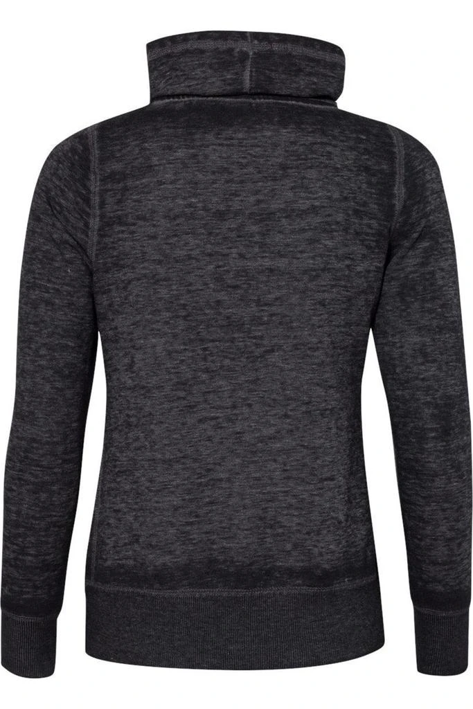 J America Womens Zen Fleece Cowl Neck Sweatshirt 2