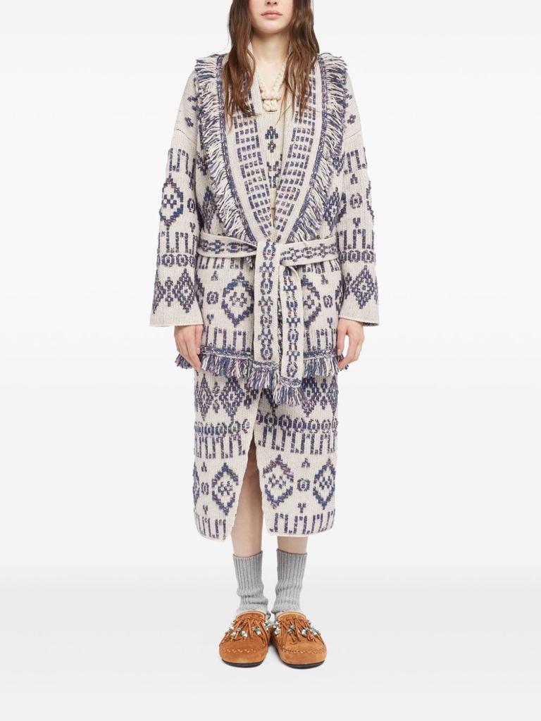 ALANUI ALANUI - Grunge Beat Wool Cardigan