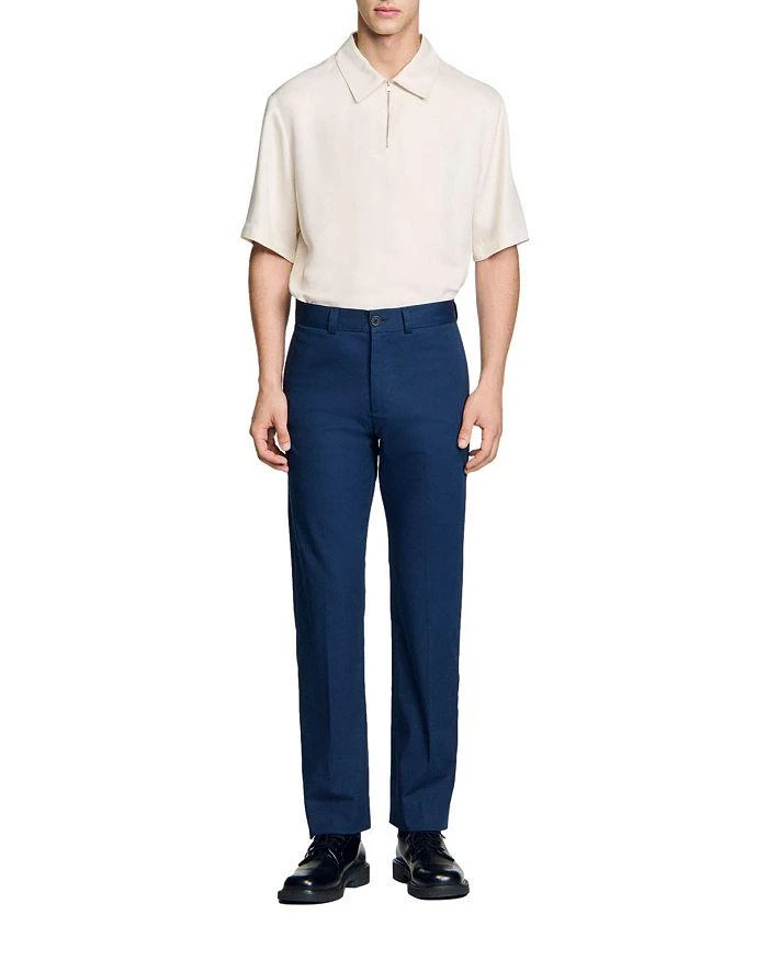 Sandro Straight Fit Chino Pants 4