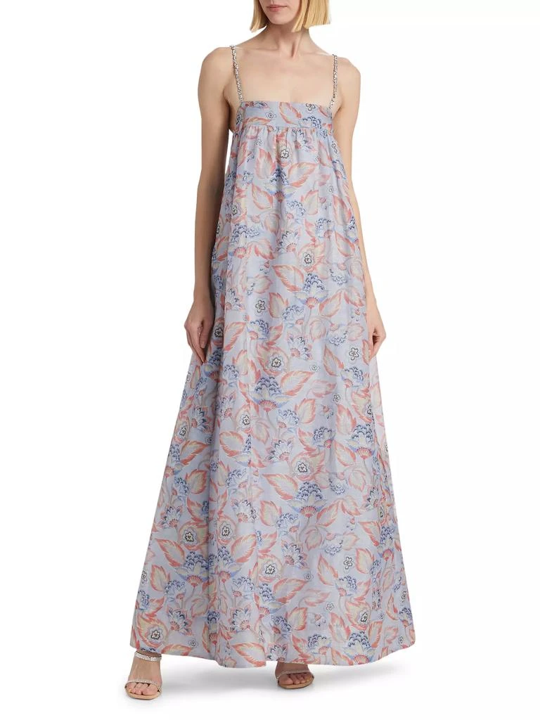 Zimmermann Eden Embellished Floral Maxi Dress 3