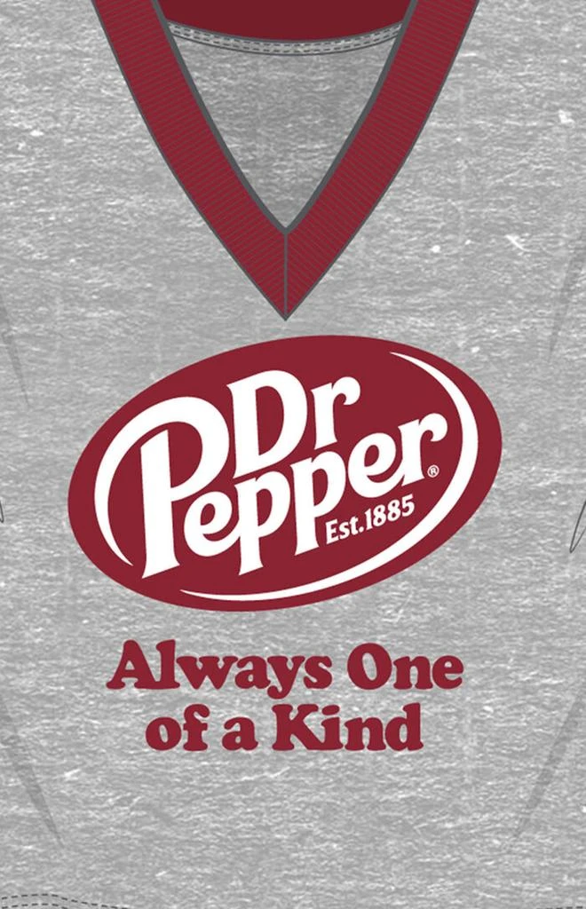 null Dr Pepper Always One Of A Kind V-Neck T-Shirt 2